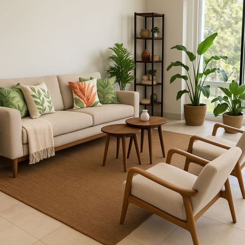 Affordable DIY living room makeover
