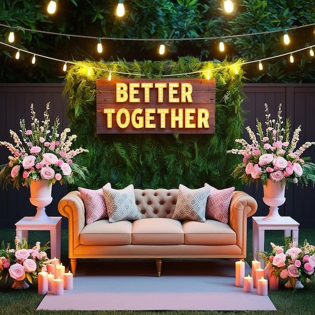 stunning stage decoration final event setup