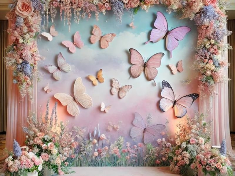 theme based stage decoration for events