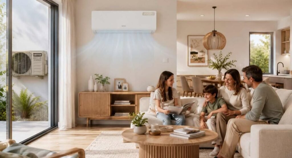 Cozy family living room with comfortable seating