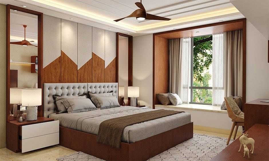 small bedroom 80 square feet with single bed and minimal furniture layout