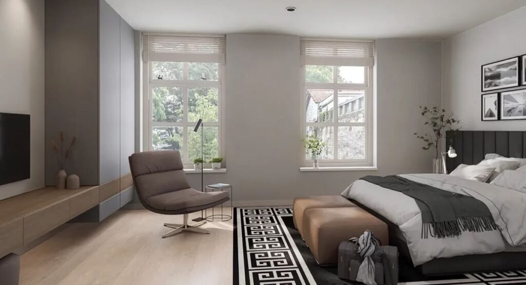 standard bedroom sizes comparison chart small medium and master bedroom dimensions