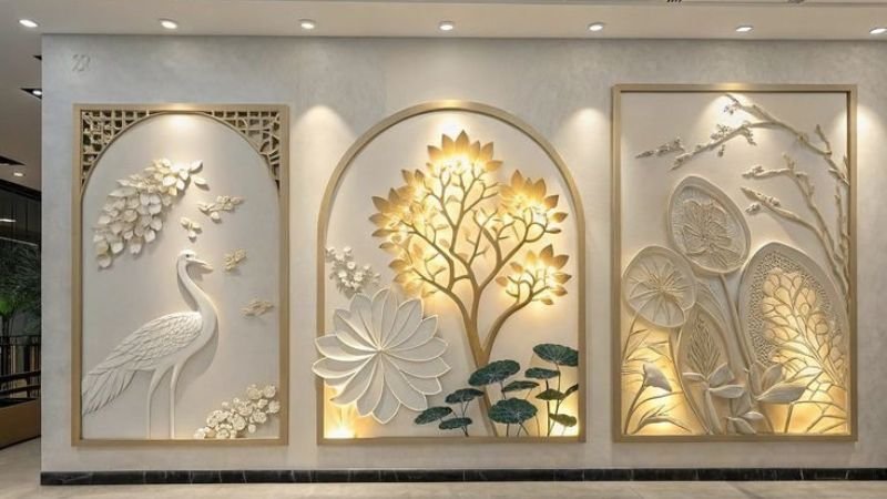 home wall decoration before and after transformation