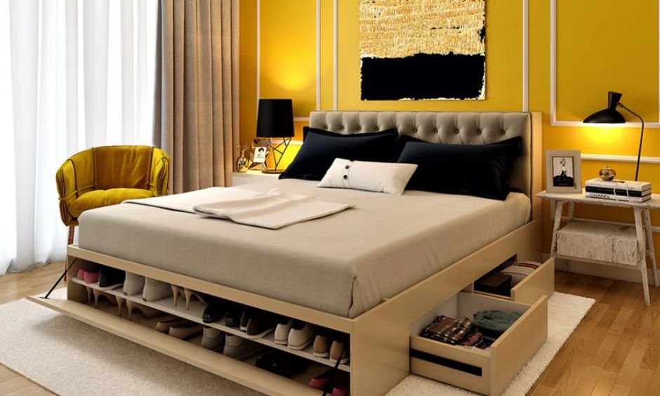 feng shui bedroom clutter under bed blocking energy flow qi