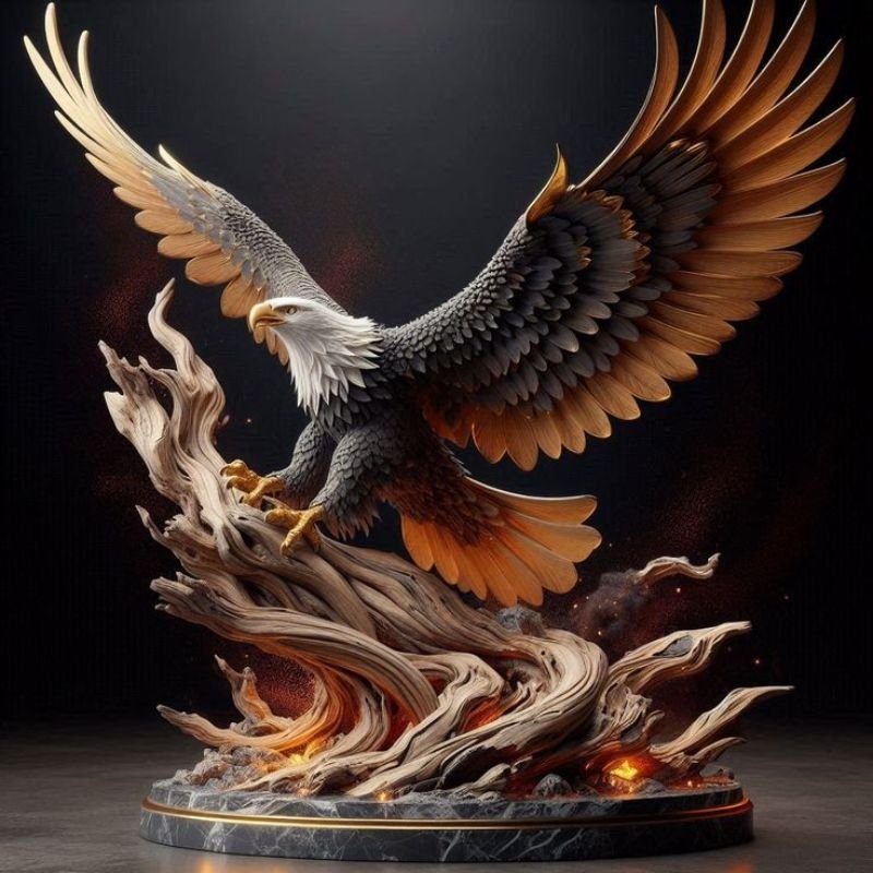 hand carved wooden wall panel with artistic patterns in modern interior