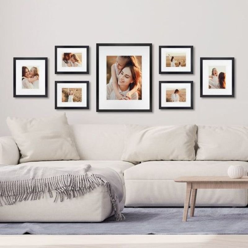 how to clean framed wall art safely at home