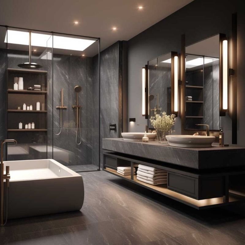 modern kitchen design in 4 bedroom house for rent with latest amenities