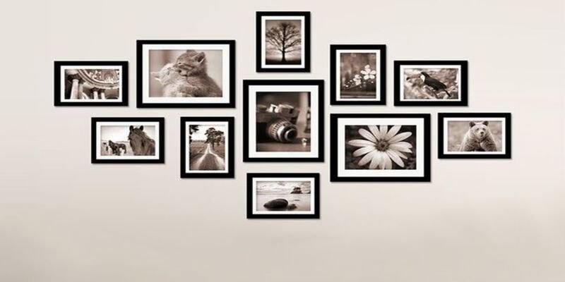 step by step wall decor setup at home