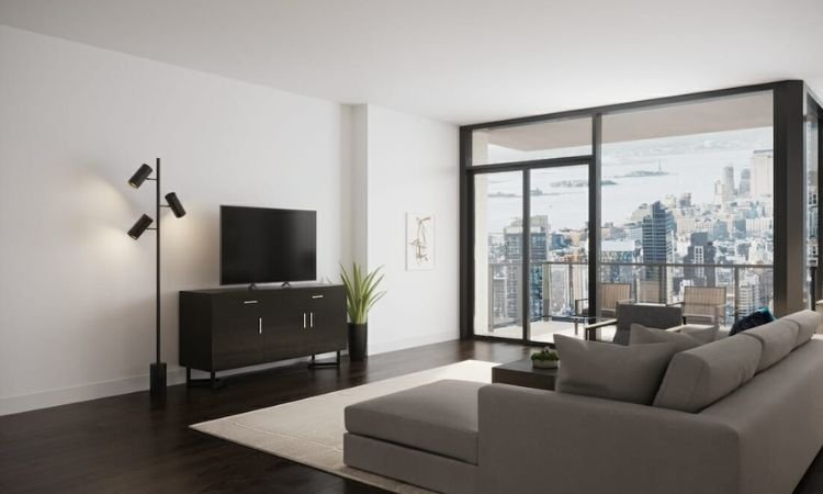 affordable one bedroom apartment with simple and clean interior