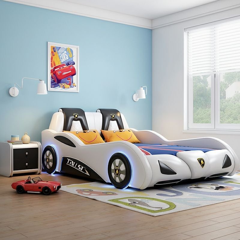 Colorful themed kids bedroom sets for toddlers with playful design
