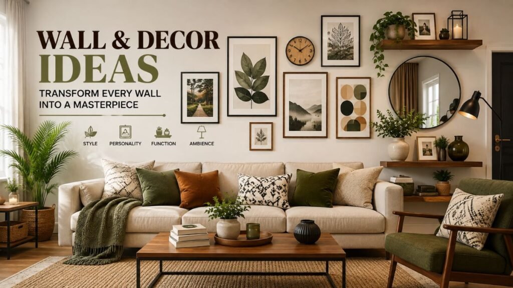 wall & decor ideas for modern home interior