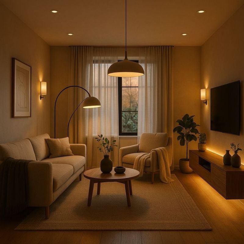 “Warm white and cool white bulb comparison for dining rooms”