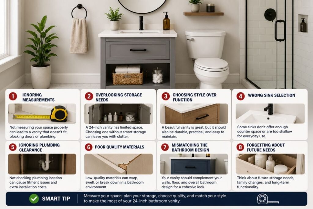 common 24 inch bathroom vanity buying mistakes