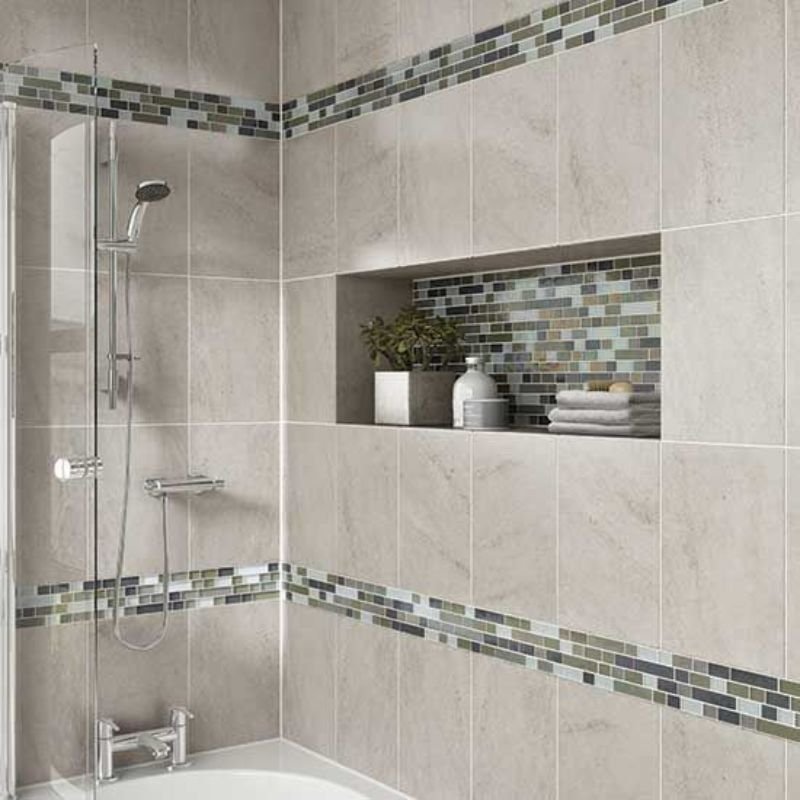 Artistic mosaic bathroom tile ideas