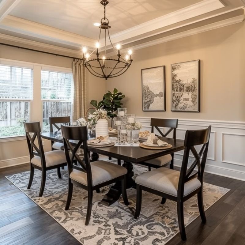 “Small dining room decor ideas for apartments and compact spaces”