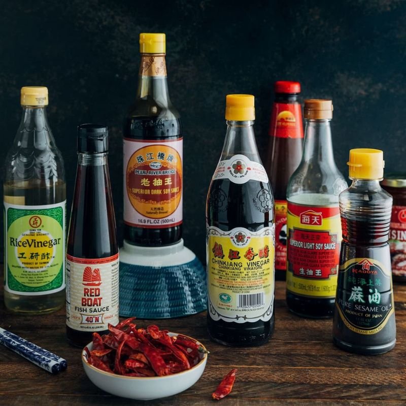 Essential Chinese pantry ingredients and sauces