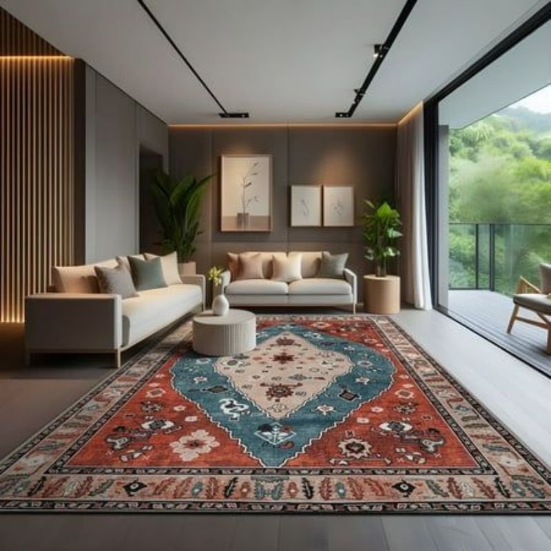 “Trending Dining Room Rug styles including Persian and Scandinavian designs”