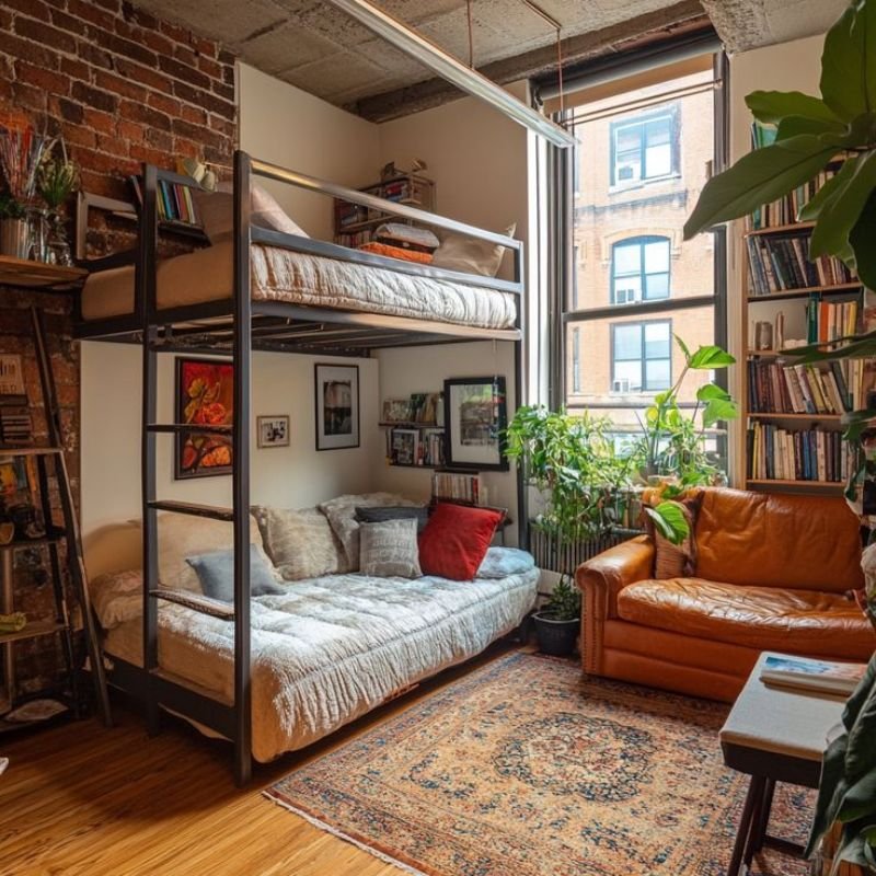 “Students moving into a shared rental apartment”