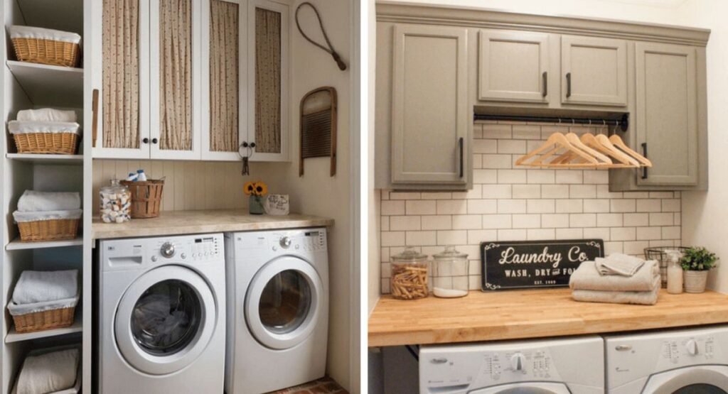 15 Small Laundry Room Ideas That Save Space and Look Great