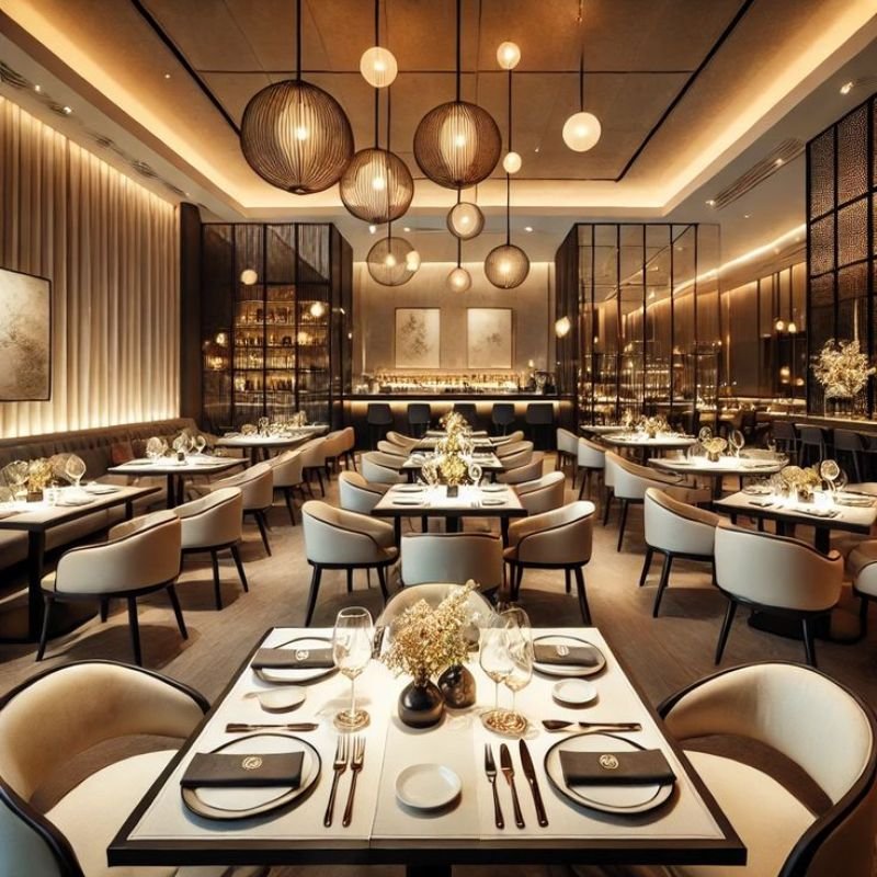 restaurant commercial interior design hospitality space
