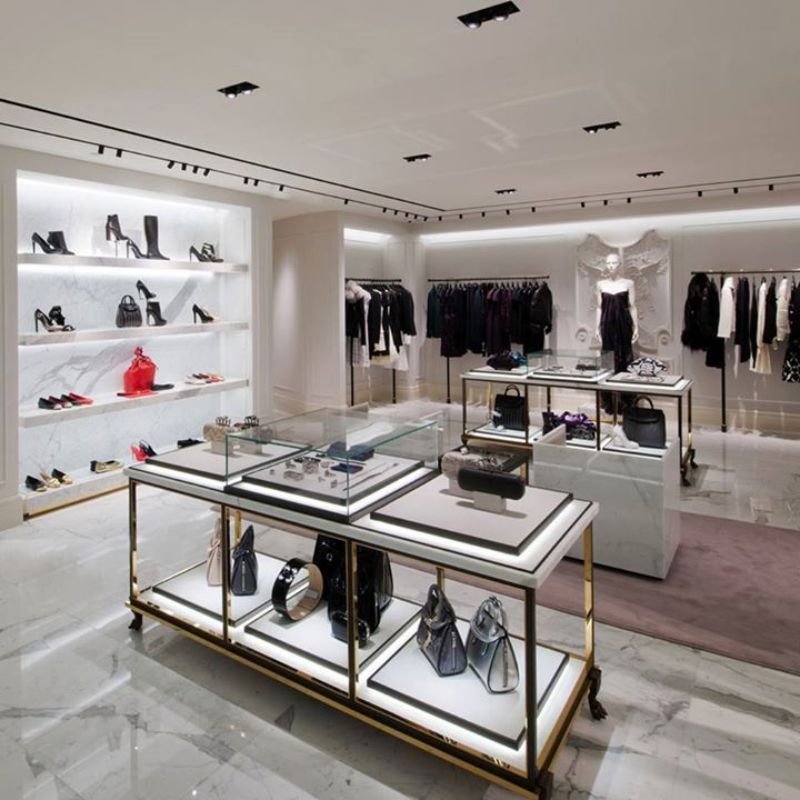 retail interior design customer experience in commercial space