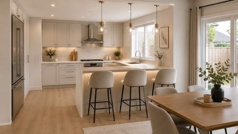 Modern home remodeling transformation with stylish interior upgrades