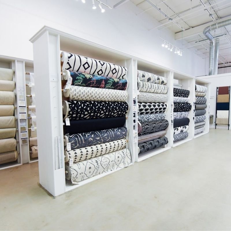 Interior designer using creative and technical design skills