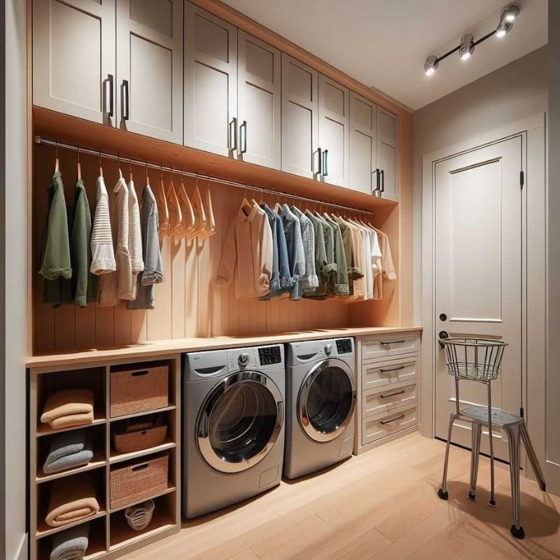 Small Laundry Room Ideas for Smart Storage and Organization