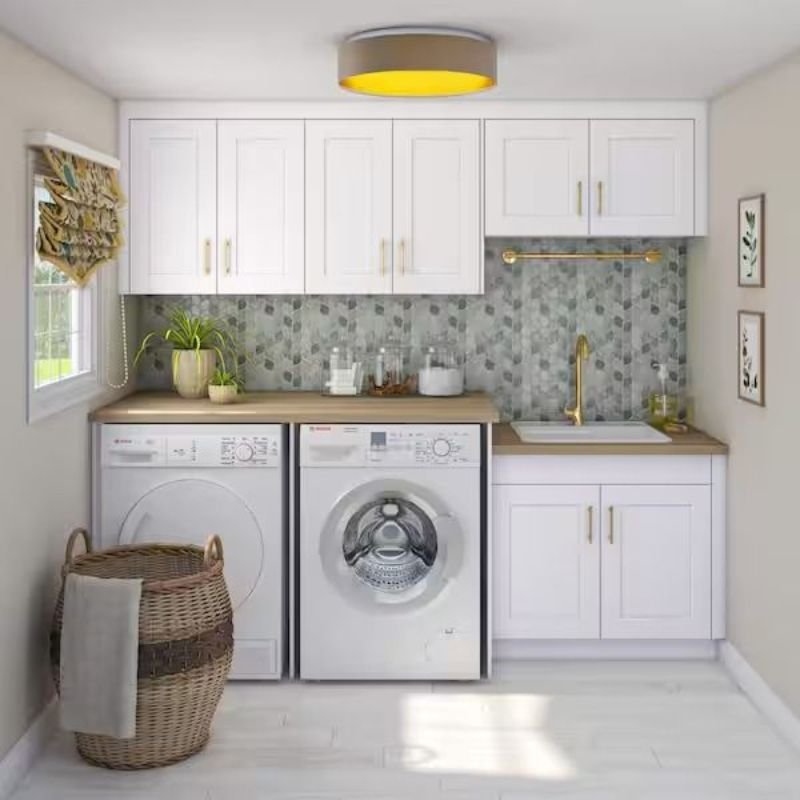 stackable_washer_and_dryer_in_compact_laundry_room