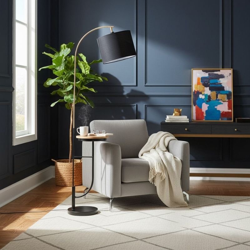 Floor lamp vs table lamp vs ceiling light