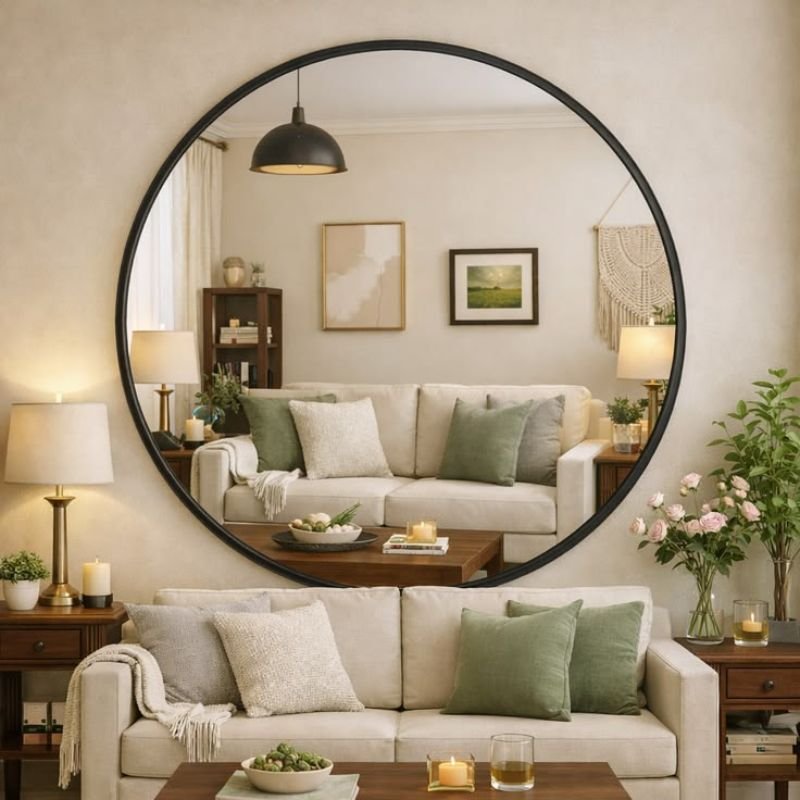 Hallway decor mirror ideas for small and narrow hallways