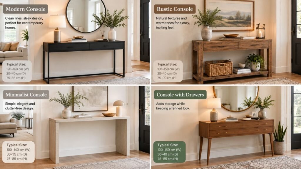 Modern rustic and minimalist interior styles