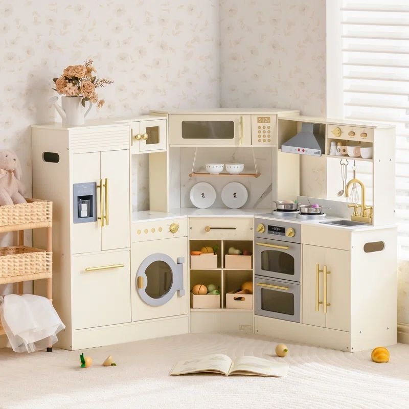 stylish play kitchen for modern homes