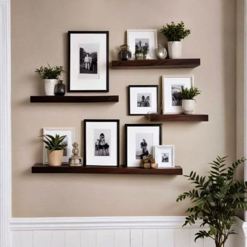 Wall shelves for living room bedroom kitchen and home office